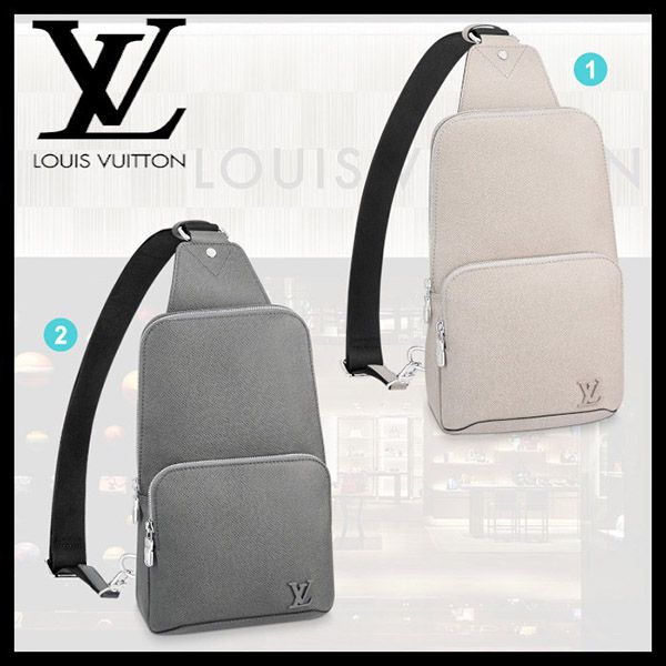 【ルイヴィトン】アヴェニュースリングバッグ コピー レザー 2色 M30803